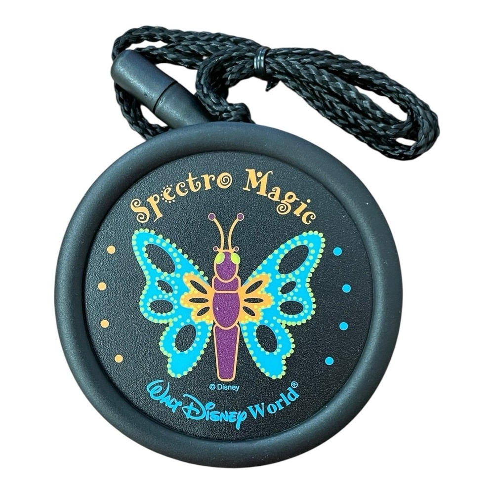 Walt Disney World Spectro Magic Parade Light‎ Up Necklace/Pin